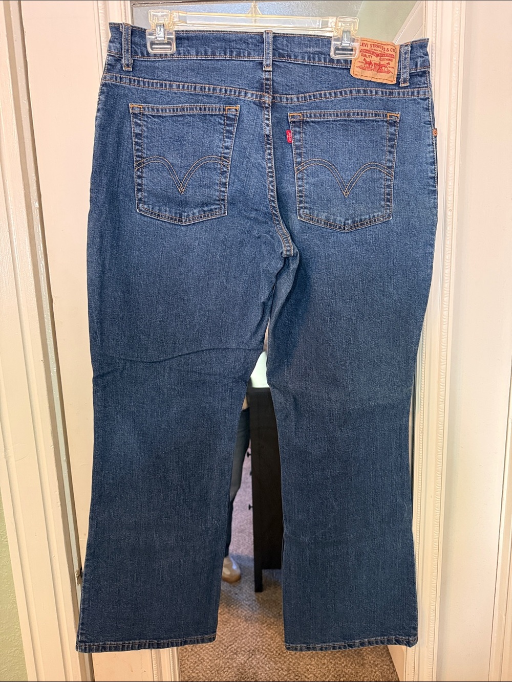Levi's Women's Dark Blue Bootcut Denim Jeans